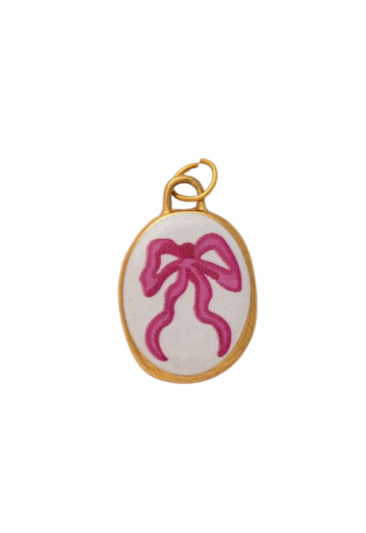 Charm Fiocco Rosa