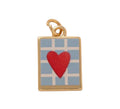 Charm Cuore Rosso