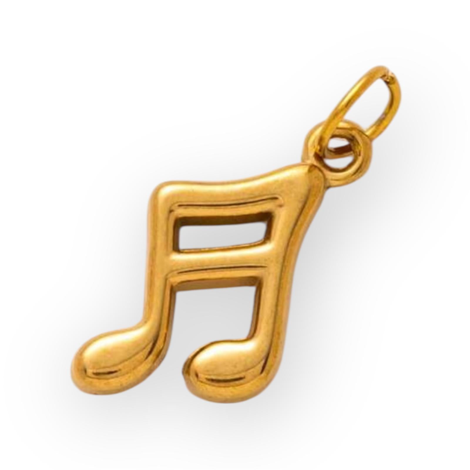 Charm Nota Musicale Doppia