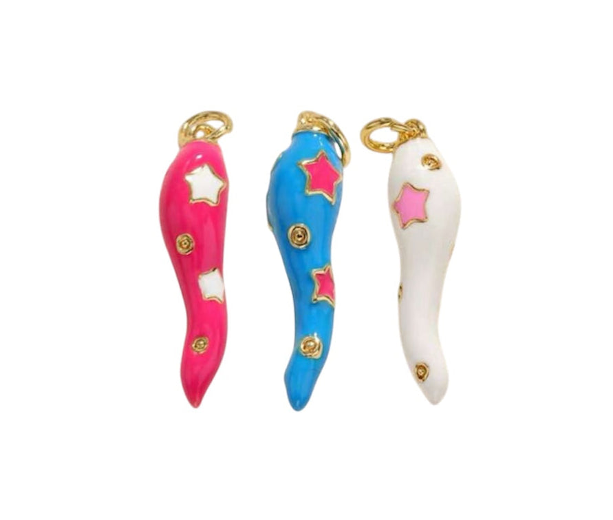 Charm Peperoncino con Stelle