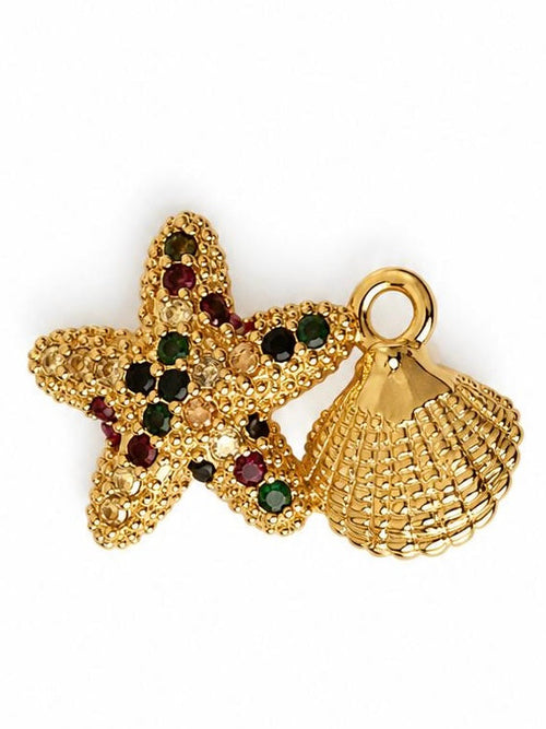 Charm Combo Conchiglia e Stella