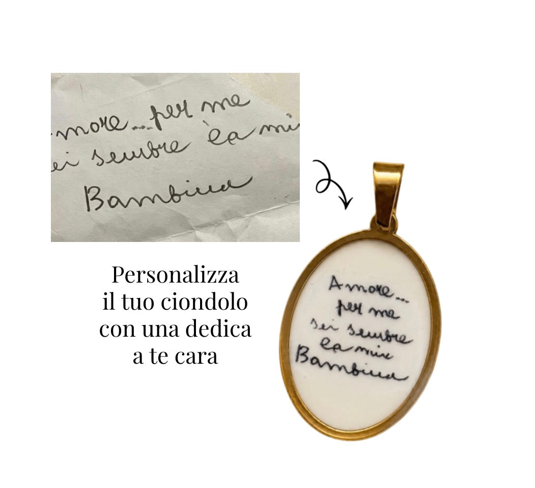 Ciondolo Personalizzabile Calligrafia