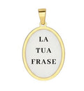Ciondolo Personalizzabile Ovale