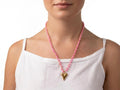 Collana Crochet Cuore