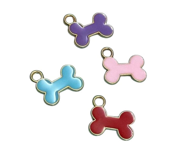 Charm Osso Medaglietta Cagnolino