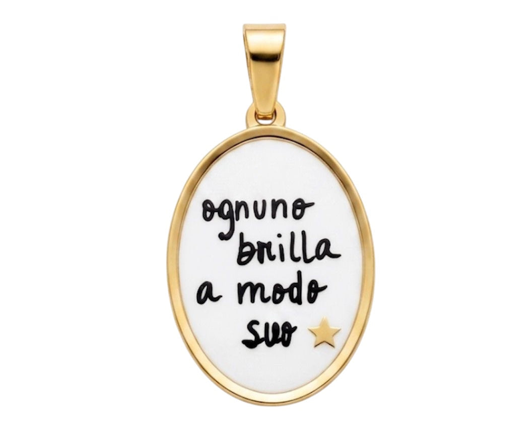 Ciondolo Ognuno Brilla A Modo Suo