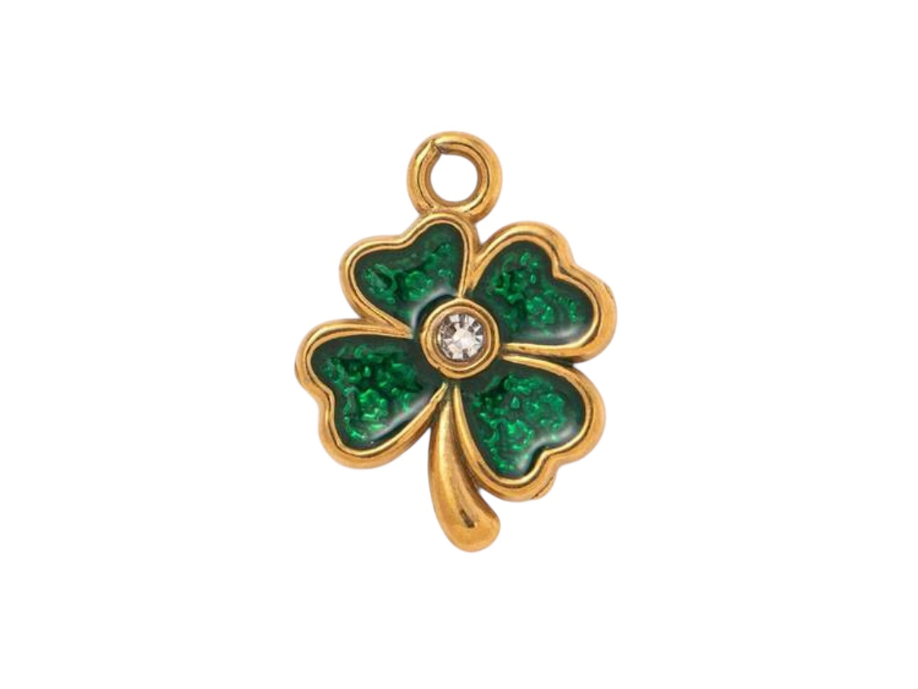 Charm Quadrifoglio Verde