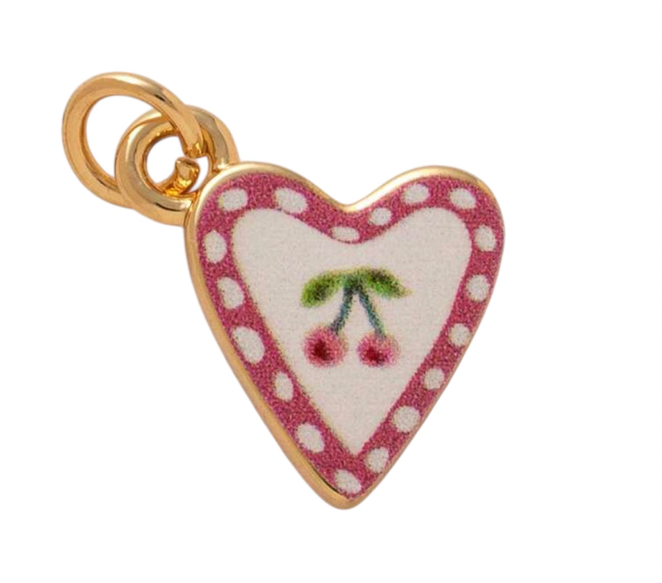 Charm Cuore Ciliegia