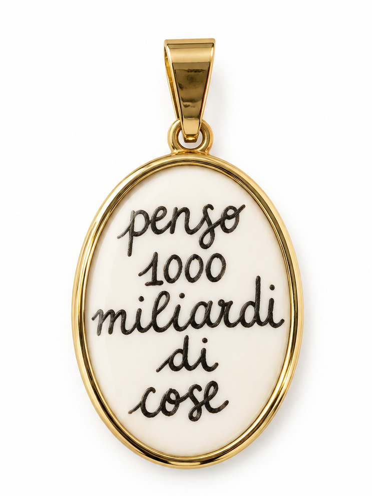 Ciondolo Penso 1000 Miliardi Di Cose