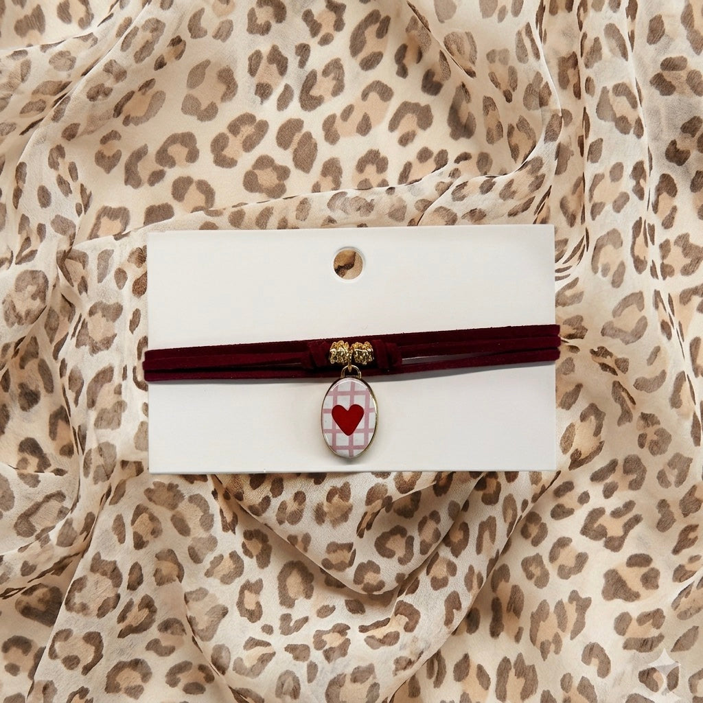 Choker Cuore Ovale