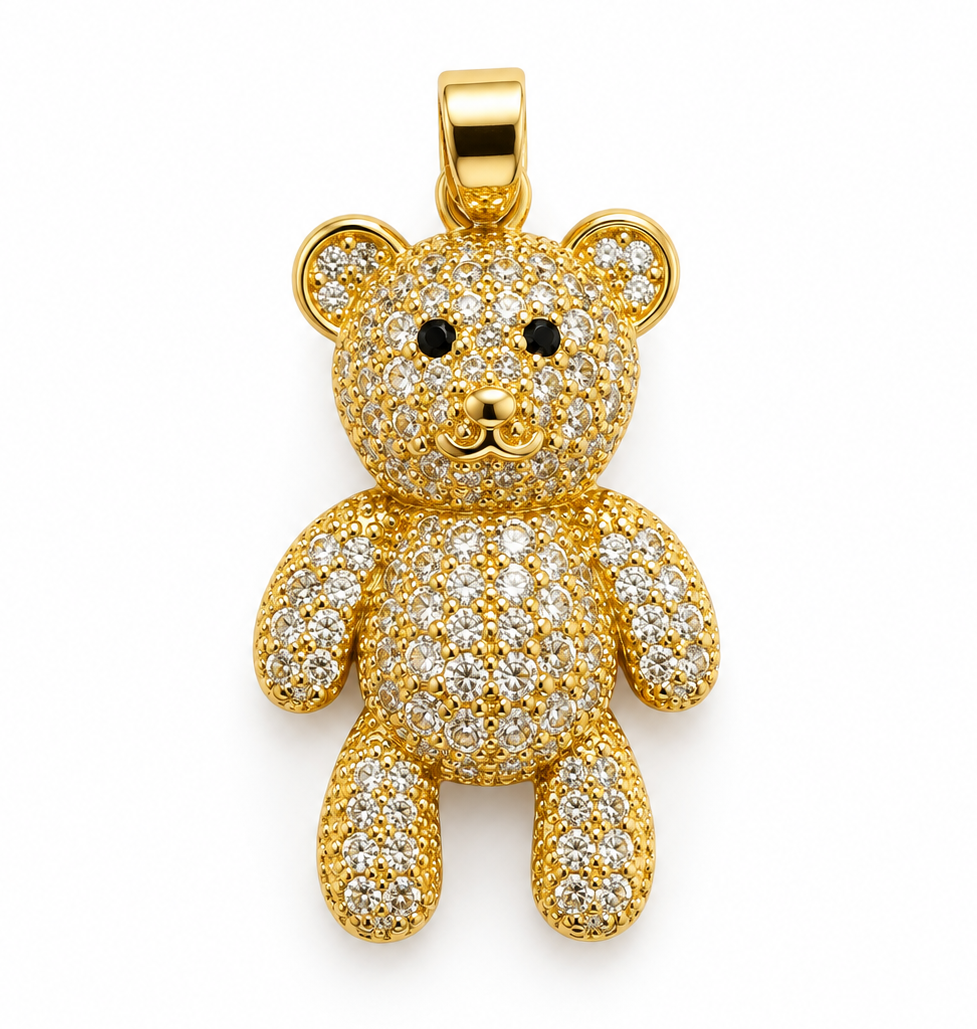 Charm Orso Zirconato
