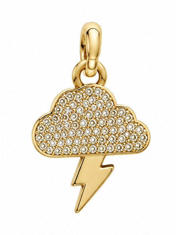 Charm Nuvola con Fulmine