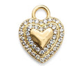 Charm Cuore Zirconato