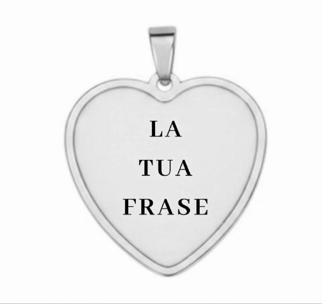 Ciondolo Personalizzabile Cuore